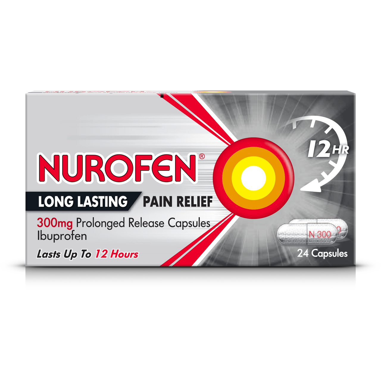 Nurofen Back Pain 300mg Sustained Release Capsules